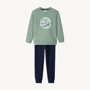 Ensemble sweat fantaisie + jogging garçon 