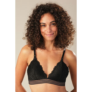 Soutien-gorge de grossesse et allaitement en dentelle  