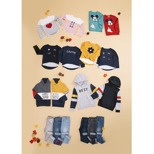 Sweat en molleton broderie Mickey Disney 