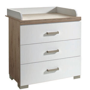 Commode Hilja 3 tiroirs + Table à langer  
