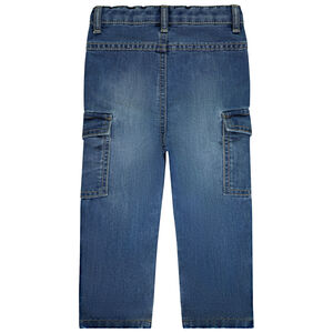 Jean cargo effet used pour bébé garçon 