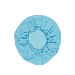 Housse ronde de coussin d'allaitement - Turquoise  