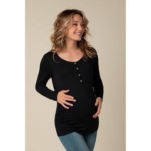 T-shirt de grossesse à manches longues  