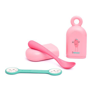 Set repas On The Go Booo - Rose 