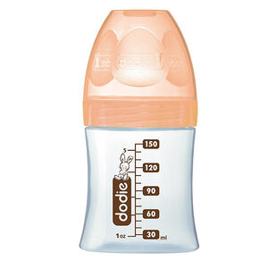 Biberon anti-colique en verre Sensation+ 150ml 0-6 mois - Beige / Biche 