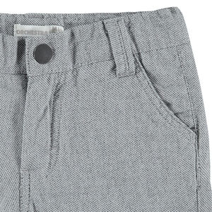 Bermuda en coton fantaisie chiné 