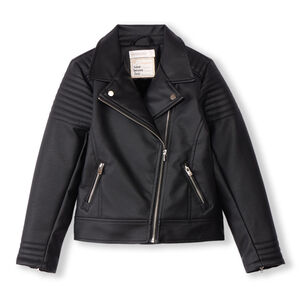 Perfecto en simili cuir doublé sherpa fille 