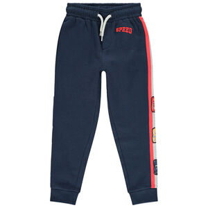 Pantalon de jogging en molleton à bandes et personnages Cars 