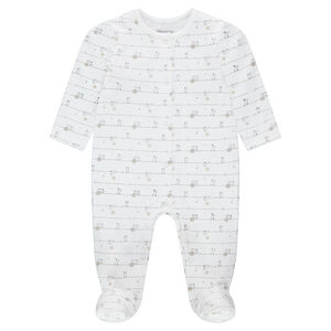 Dors-bien en jersey avec imprimé fantaisie all-over 