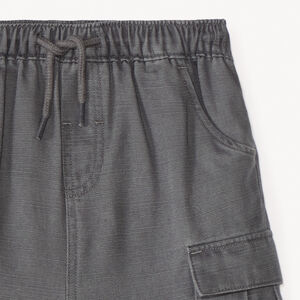 Bermuda style cargo uni pour bébé garçon 