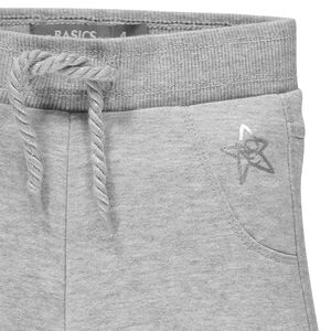 Pantacourt de jogging en molleton avec print étoile du 2 au 14 ans 