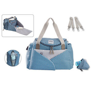 Sac à langer Sydney II - Bleu 