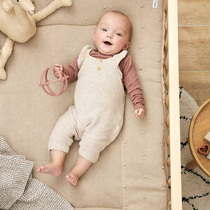 Tapis de parc Mini Knots - Sand - 77x97 cm 