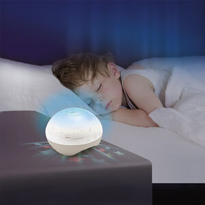 Mobile douce nuit 3 en 1 - Taupe/Blanc 