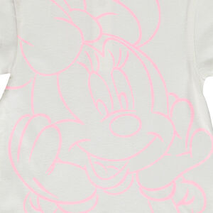 Ensemble 3 pièces molletonné avec gilet Minnie Disney pour bébé fille 