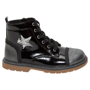 Bottillons noir vernis Lulu Castagnette 