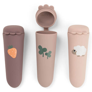 Lot de 3 moules à glace Sheepy Rose 