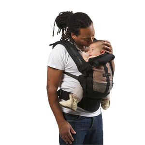 Porte-bébé PhysioCarrier + Pack Evolution - Noir/Anthracite 
