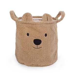 Panier de rangement Teddy 30 x 30 x 30cm - Beige  