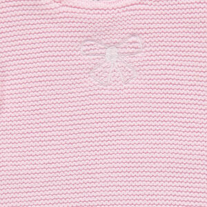 Ensemble combinaison et boléro en tricot avec détails brodés 