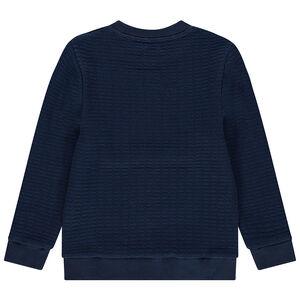 Sweat en molleton style ottoman print fantaisie 