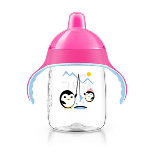 Gobelet anti-fuites 340 ml - Rose 