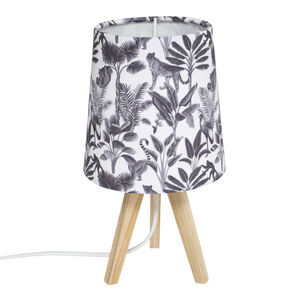 Lampe de chevet en bois - Jungle 