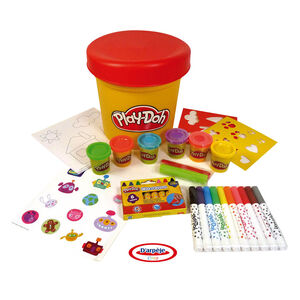 Maxi pot créatif Play-Doh 60 pièces 