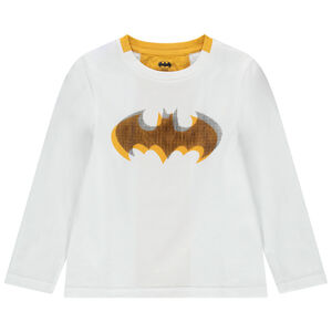T-shirt manches longues en coton print Batman 