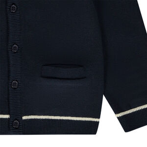 Gilet en tricot style rétro garçon 