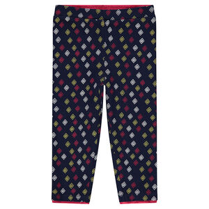 Legging en jersey imprimé all-over 