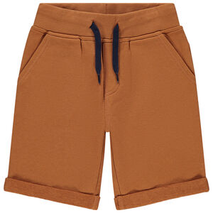 Bermuda en molleton chiné 