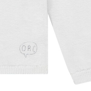 Gilet en tricot avec effet de coudières au dos 