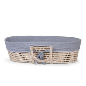Habillage panier Moise - Jersey gris  