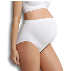 L - Culotte de maintien sans coutures - Blanc 