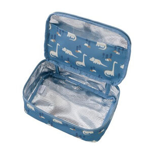 Sac isotherme lunchbag Dino Bleu 