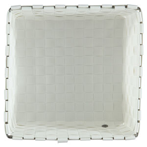 Panier en plastique tressé 20 x 20 cm 