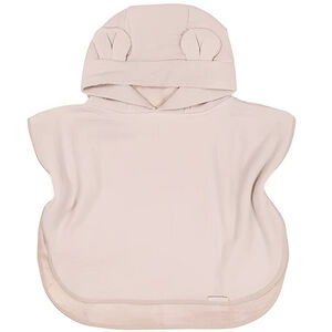 Poncho de bain éponge gaufré -  Vintage Pink - 0/2 ans 