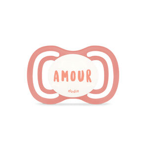 Lot de 2 sucettes anatomiques en silicone 18M+ F4 (modèle aléatoire) 