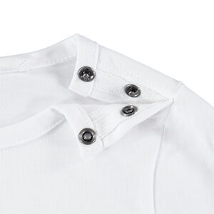 Marinière en coton bio à rayures et vélo printé 