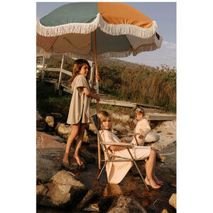 Poncho UV UPF 50+ 1-3 ans Sandy Beach/Peanut Brown 