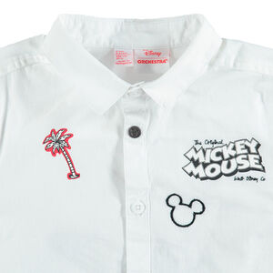 Chemise manches courtes avec prints Mickey Disney 
