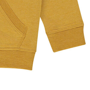 Gilet en molleton zippé à capuche  