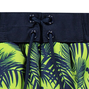 Short de bain Disney print végétal et serti Mickey 