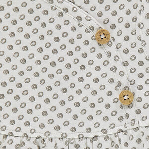 Ensemble naissance robe et legging en coton bio 