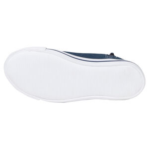 Baskets montantes en jeans à lacets élastiques du 28 au 35 