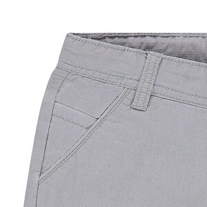 Pantalon blanc en coton ottoman 