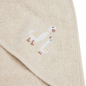 Cape de bain 75x85cm Dear Goose Ecru 