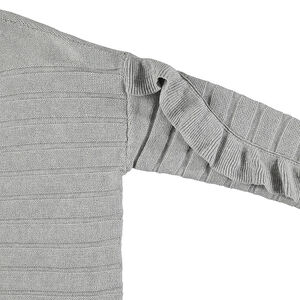 Junior - Gilet en tricot reliéfé avec poches plaquées 