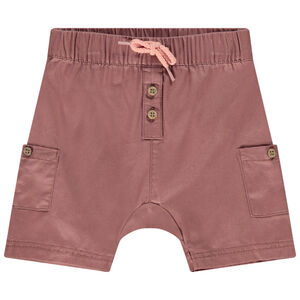 Bermuda en twill style cargo pour bébé garçon 